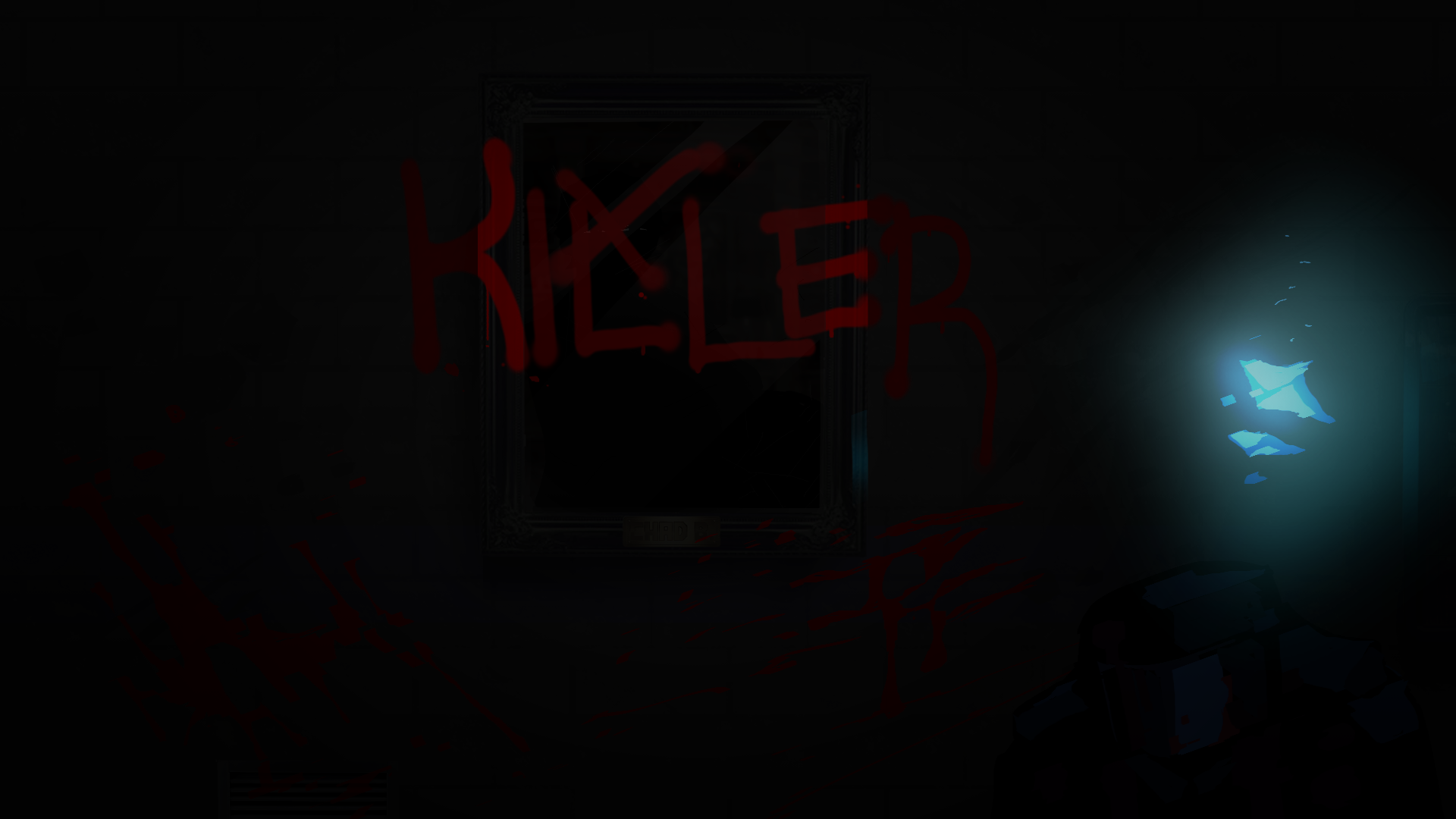 Smells like blood and chemicals.